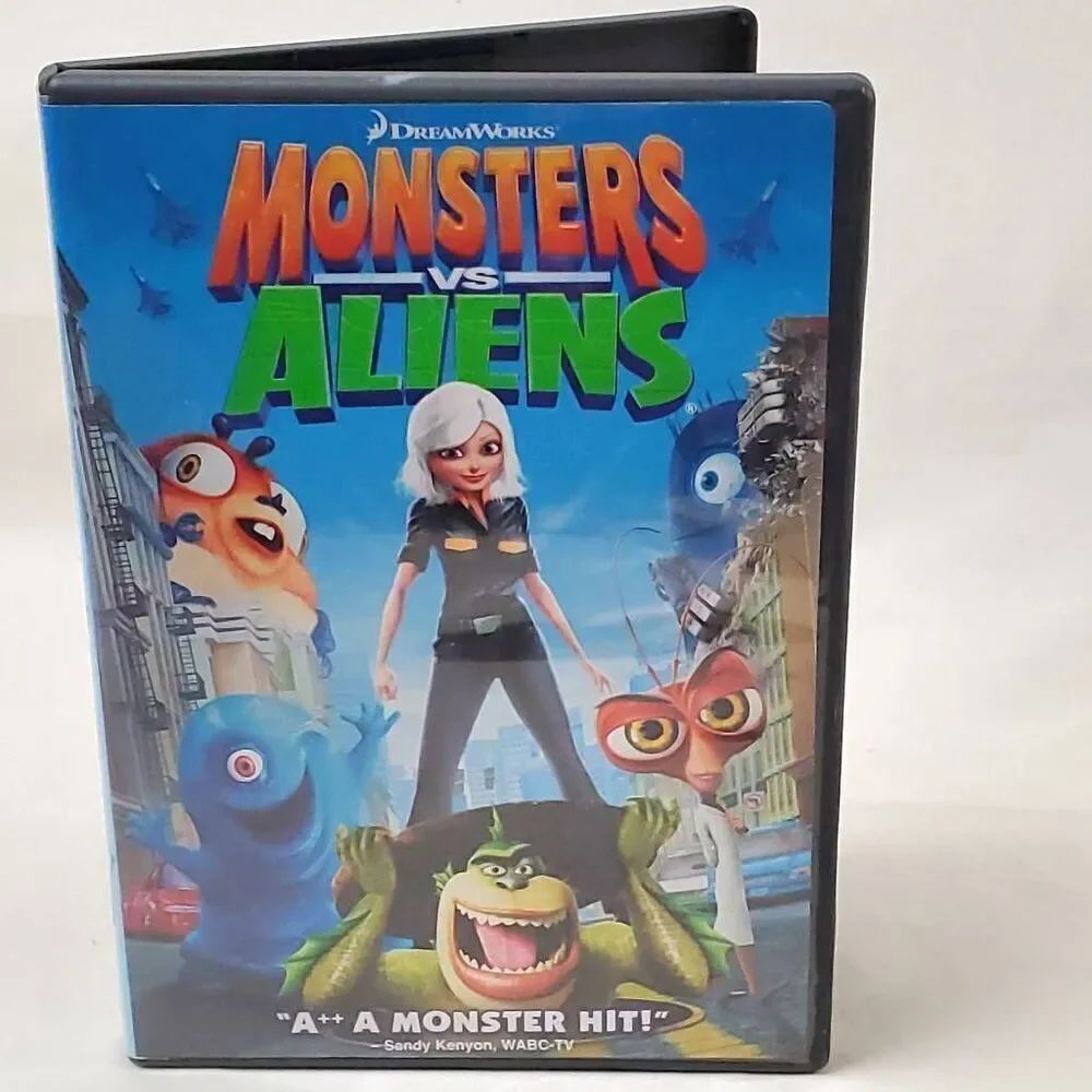 Monsters vs. Aliens - PG (2009 Film) Sci-fi/Comedy [DVD]